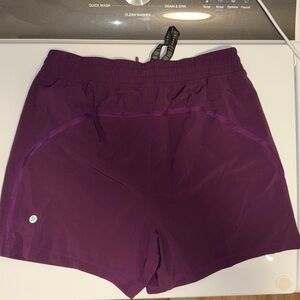 lululemon athletica Deep Purple Athletic Shorts